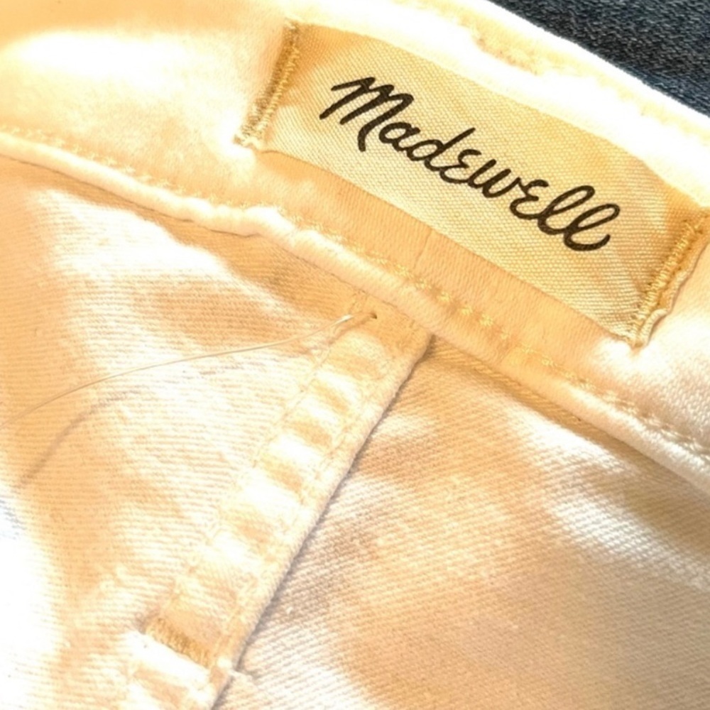 Madewell Plus High-Rise Skinny Jeans in Pure White Size 20W NWT - Picture 3 of 5